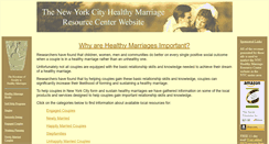 Desktop Screenshot of nyc.healthymarriage.org