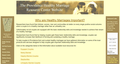 Desktop Screenshot of pro.healthymarriage.org