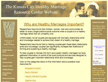 Tablet Screenshot of kc.healthymarriage.org